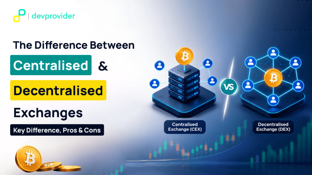 centralised and decentralised exchanges